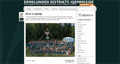 Desktop Screenshot of ermelunden.dk